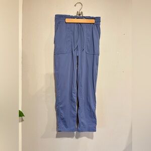 Lululemon Beyond the Studio Jogger Crop Water Drop Blue Size 6